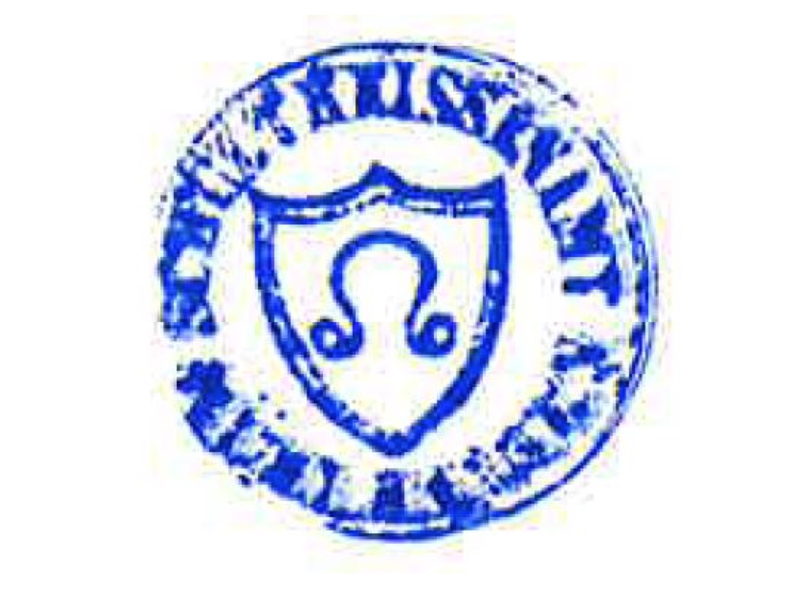  Abdruck Wappen vor 1930 
